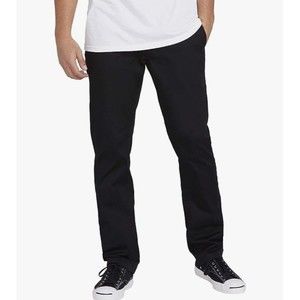 Mens Volcom Frickin Modern Stretch Chinos size 31x32, Black New with Tags